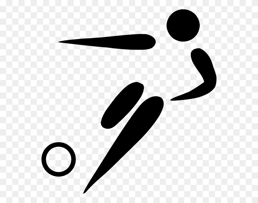 570x599 Олимпийский Футбол Логотип Клипарт - Олимпийский Логотип Png