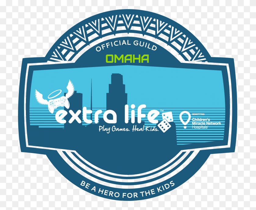 2453x1981 Омаха, Ne Extra Life Guild - Логотип Extra Life Png