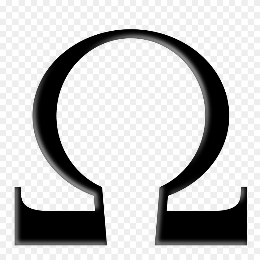 2400x2400 Omega Ohm Symbol Vector Clipart Image - Sign In Clip Art