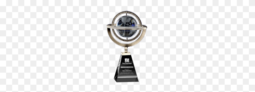 244x244 Omni Crystal Globe Award Grabado En Vidrio Trofeo Mundial De Los Premios Paradise - Trofeo Del Super Bowl Png