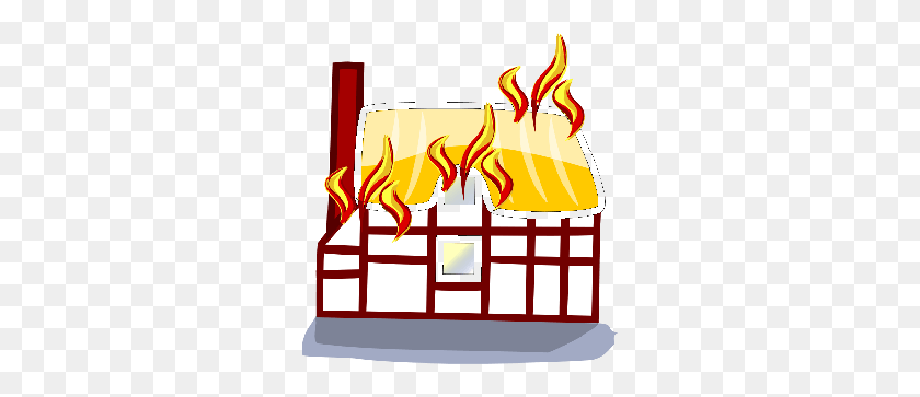 288x303 On Fire Clipartsmoney - House On Fire Clipart