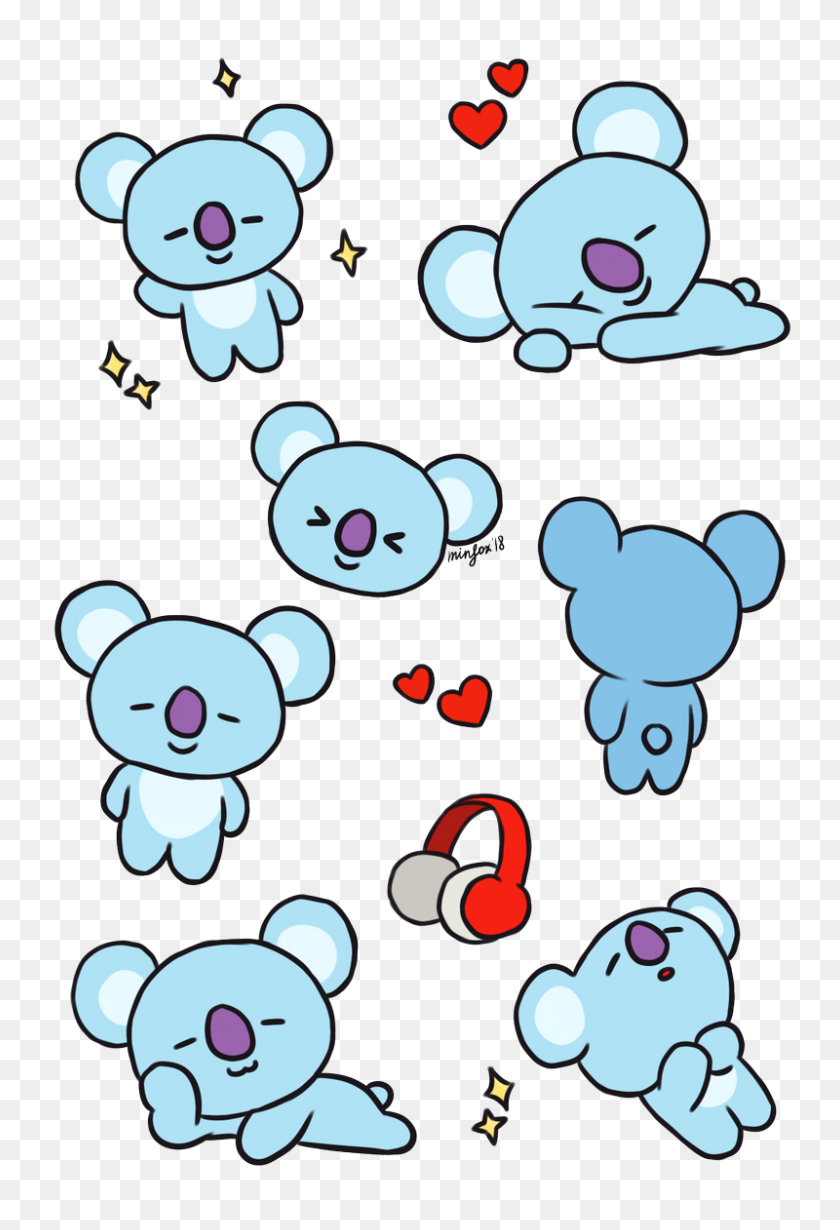 800x1200 On Twitter - Bt21 PNG