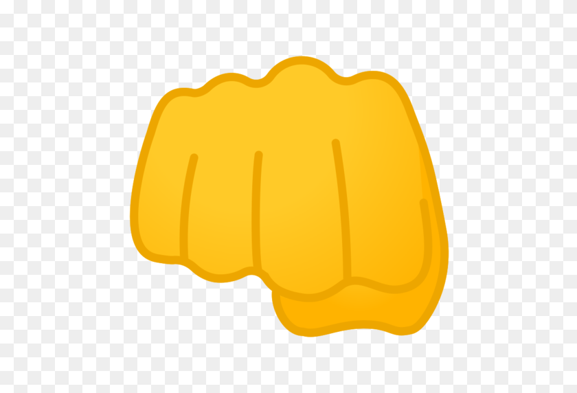 512x512 Oncoming Fist Emoji - Fist Emoji PNG