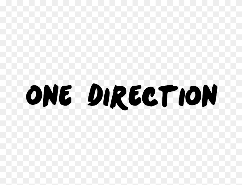 800x600 One Direction Text Png - One Direction PNG