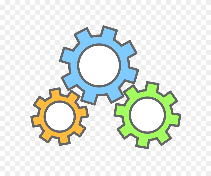640x640 One Of The Gears - Cooperate Clipart