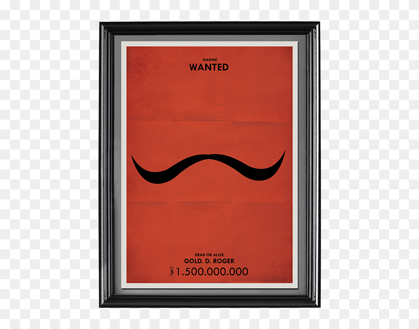 600x600 One Piece - Wanted Poster PNG