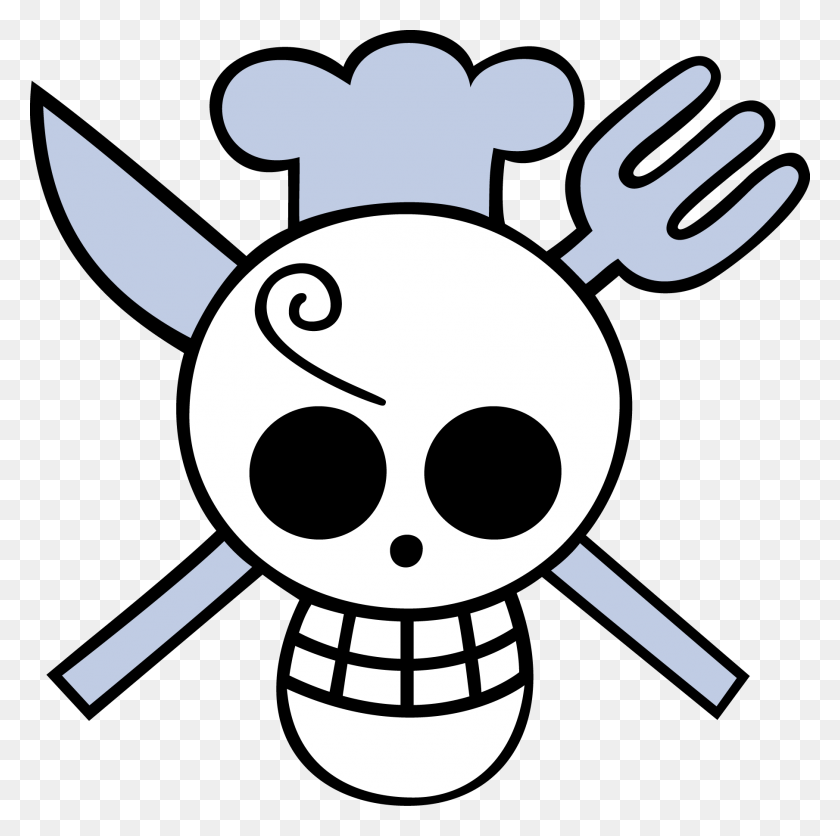1810x1802 Персонажи One Piece - Пиратский Флаг Png