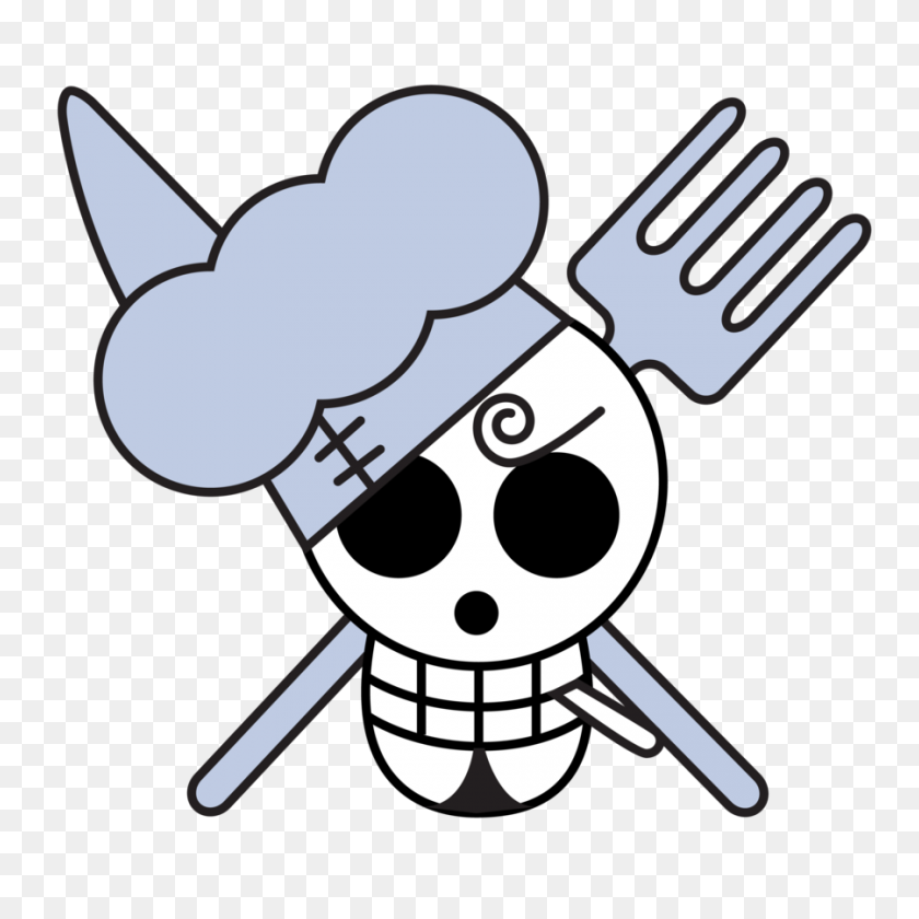 900x900 One Piece One Piece, Jolly - Jolly Roger PNG