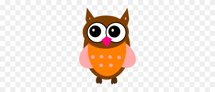 222x299 One Pink Owl Clip Art - Pink Owl Clipart