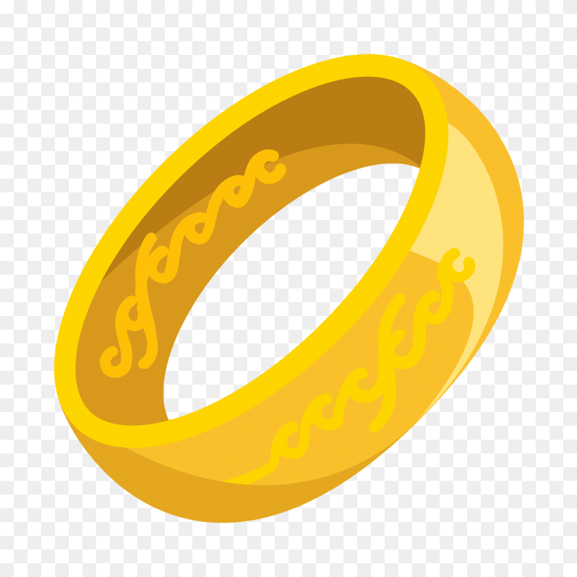 1600x1600 One Ring Icon - Ring PNG