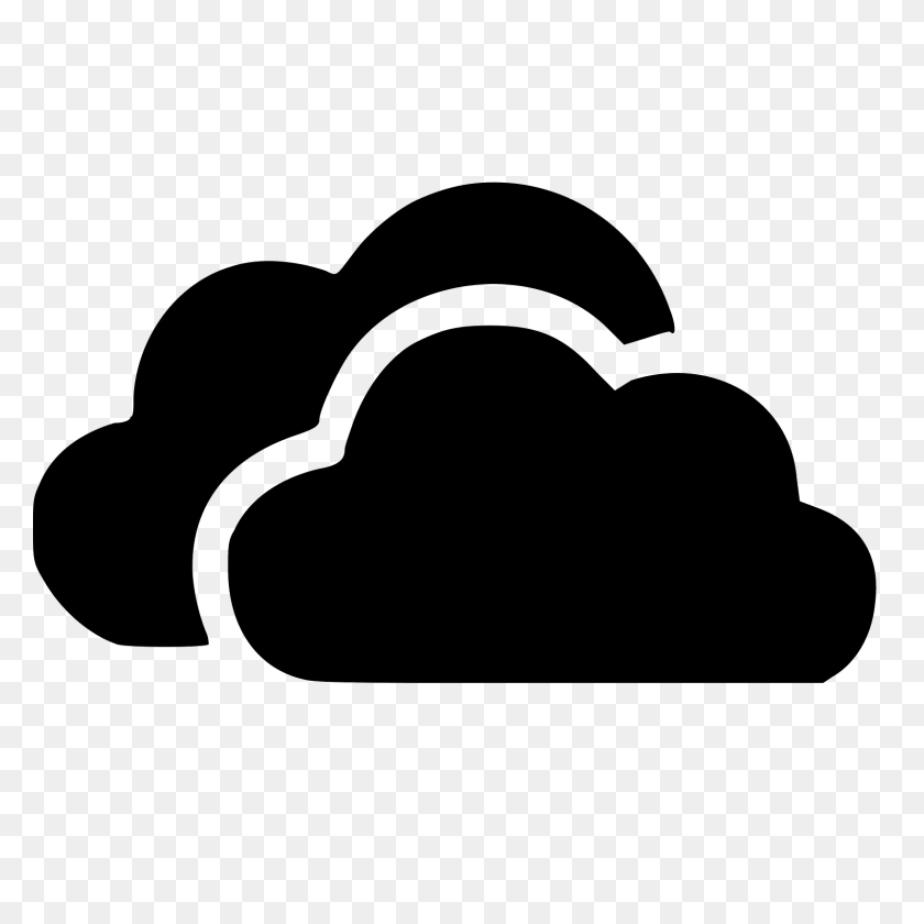 1600x1600 Onedrive Icon - Cloud PNG Transparent