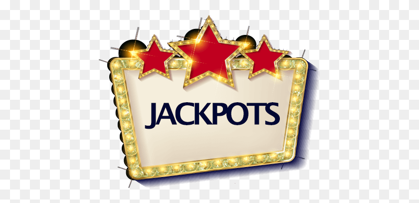 444x347 Bono De Casino Gratis En Línea - Jackpot Clipart