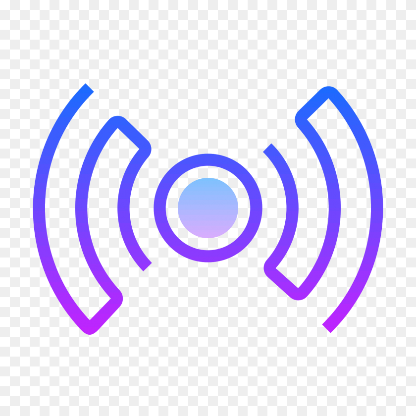 1600x1600 Online Icon - Curved Lines PNG