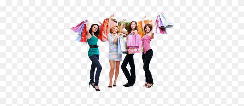356x308 Online Shop - People Shopping PNG