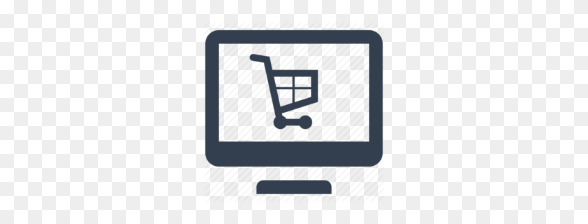 260x260 Online Shopping Clipart - To Go Shopping Clipart