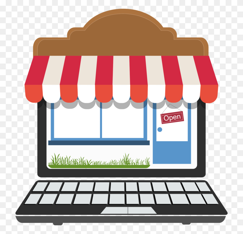 734x750 Online Shopping Computer Icons Business - Shop Clipart
