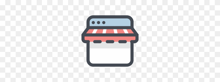 256x256 Online Store Icon - Store Icon PNG
