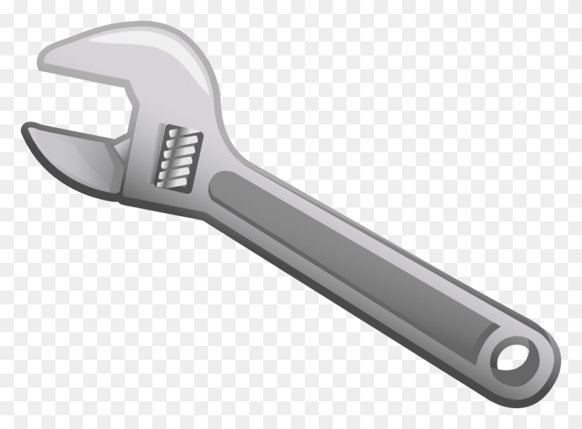 1000x719 Onlinelabels Clip Art - Pipe Wrench Clipart
