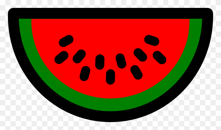 1000x557 Onlinelabels Clip Art - Watermelon Clipart PNG