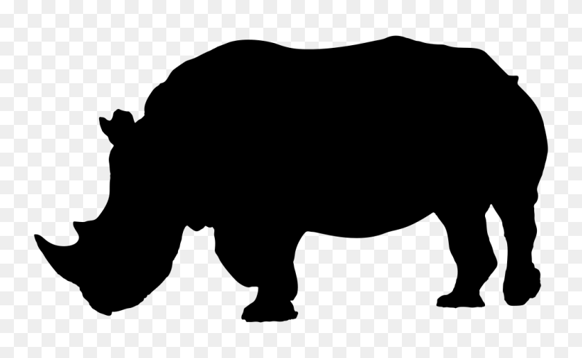 1000x585 Onlinelabels Clipart - Imágenes Prediseñadas De Rinoceronte