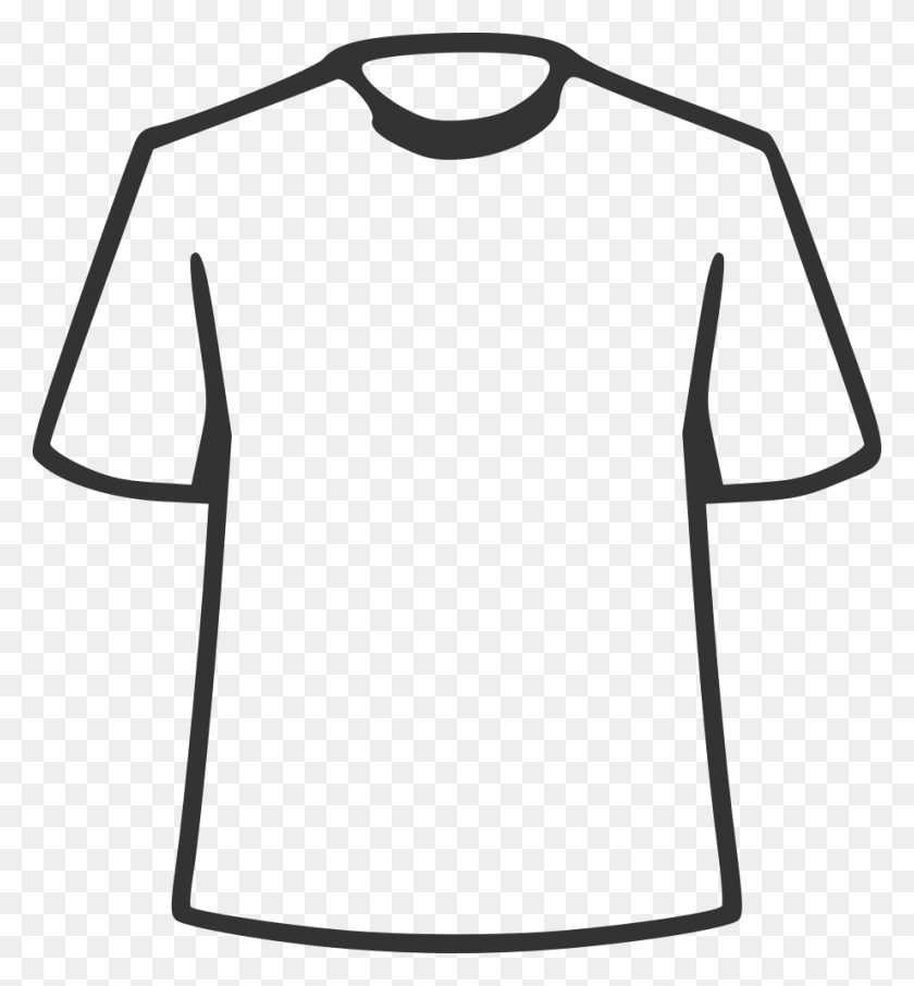 921x1000 Onlinelabels Clipart - Camisa Blanco Y Negro Clipart