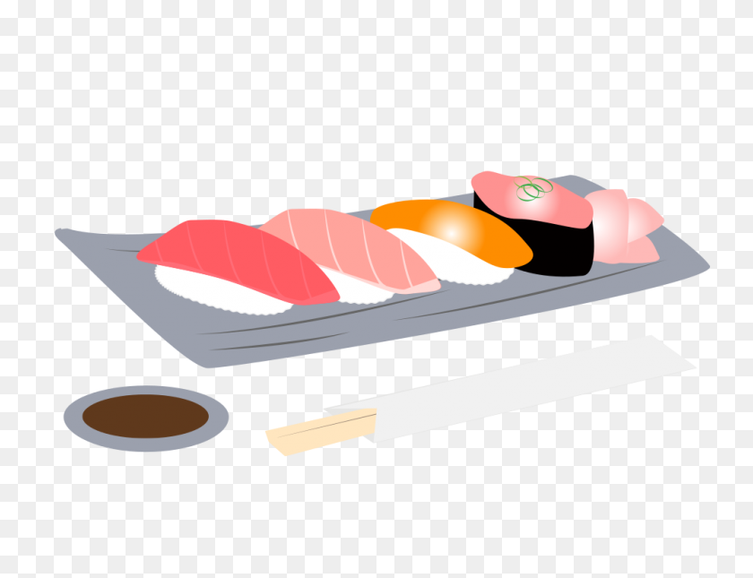 1000x750 Onlinelabels Clip Art - Sushi Clipart