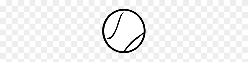 147x150 Onlinelabels Картинки - Теннисный Мяч Клипарт Черно-Белый