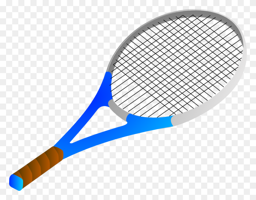 1000x766 Onlinelabels Clip Art - Tennis Racket Clipart
