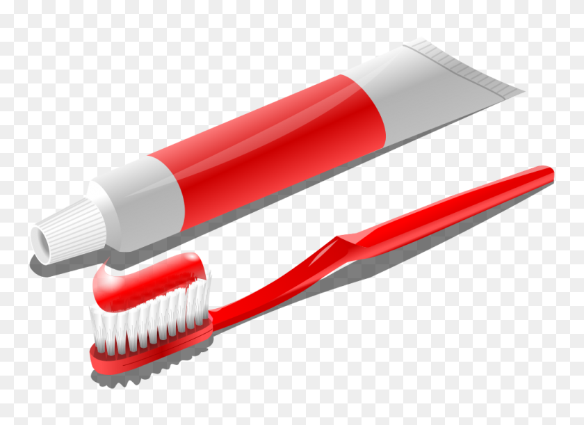 1000x707 Onlinelabels Clip Art - Toothbrush And Toothpaste Clipart