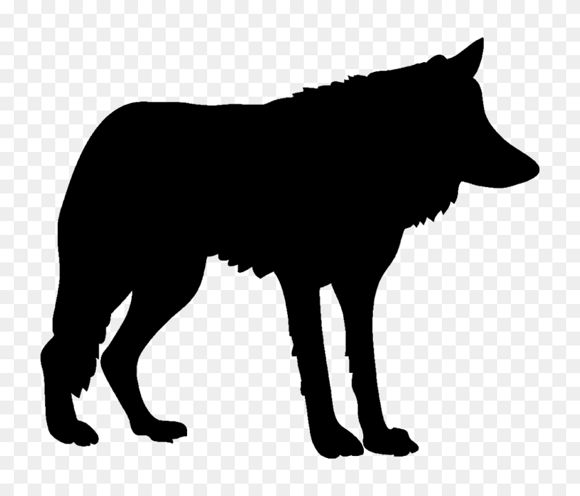 1000x844 Onlinelabels Clip Art - Wolf Black And White Clipart