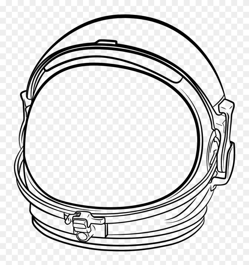 935x1000 Onlinelabels Clip Art - Astronaut Clipart PNG