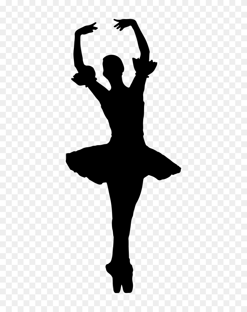 468x1000 Onlinelabels Clip Art - Ballerina Clipart