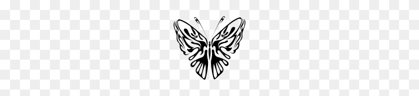 150x133 Onlinelabels Clip Art - Butterfly Silhouette PNG