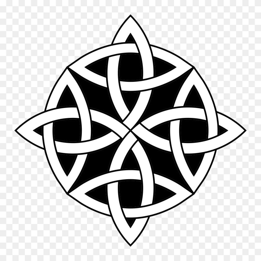 1000x1000 Onlinelabels Clip Art - Celtic Knot Clipart