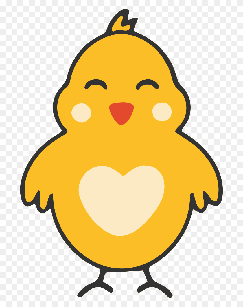 701x1000 Onlinelabels Clip Art - Chick Hatching Clipart