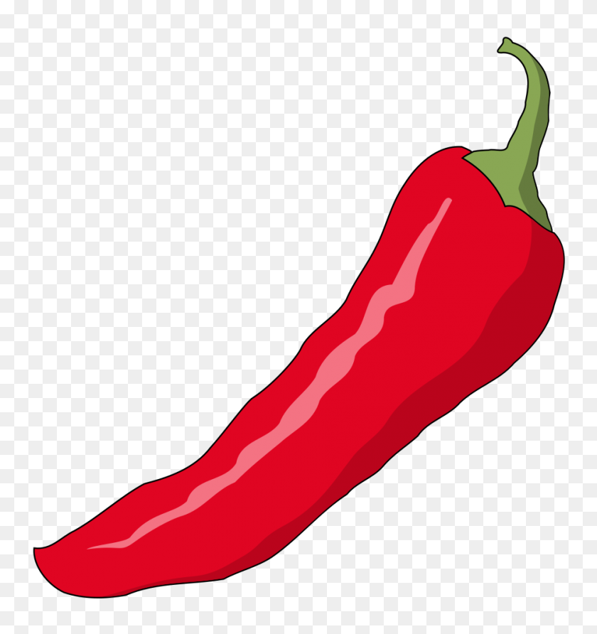 937x1000 Imágenes Prediseñadas De Onlinelabels - Chili Pepper Clipart
