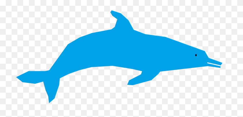 1000x442 Onlinelabels Clipart - Dolphin Clipart Png