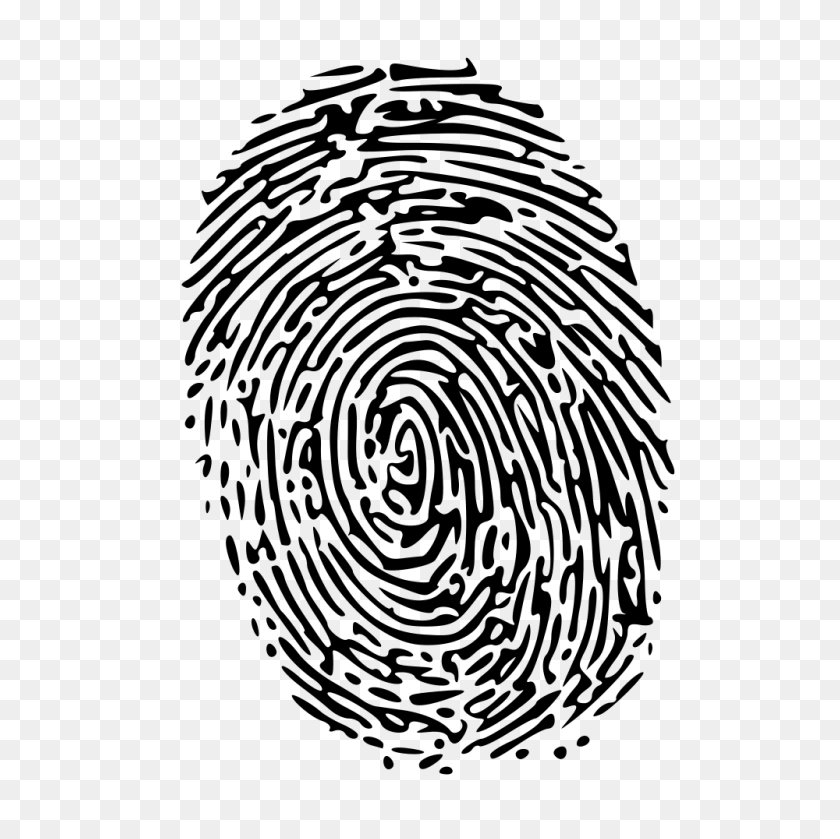 1000x1000 Onlinelabels Clip Art - Fingerprint Clipart