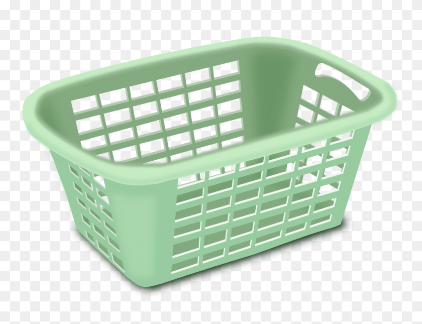 1000x750 Onlinelabels Clip Art - Laundry Basket PNG