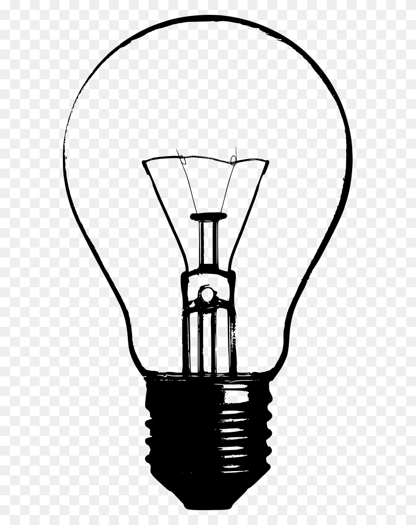 585x1000 Onlinelabels Clip Art - Light Bulb Idea Clipart