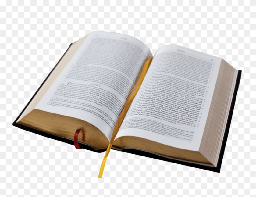 850x639 Open Bible Book Png - Open Book PNG