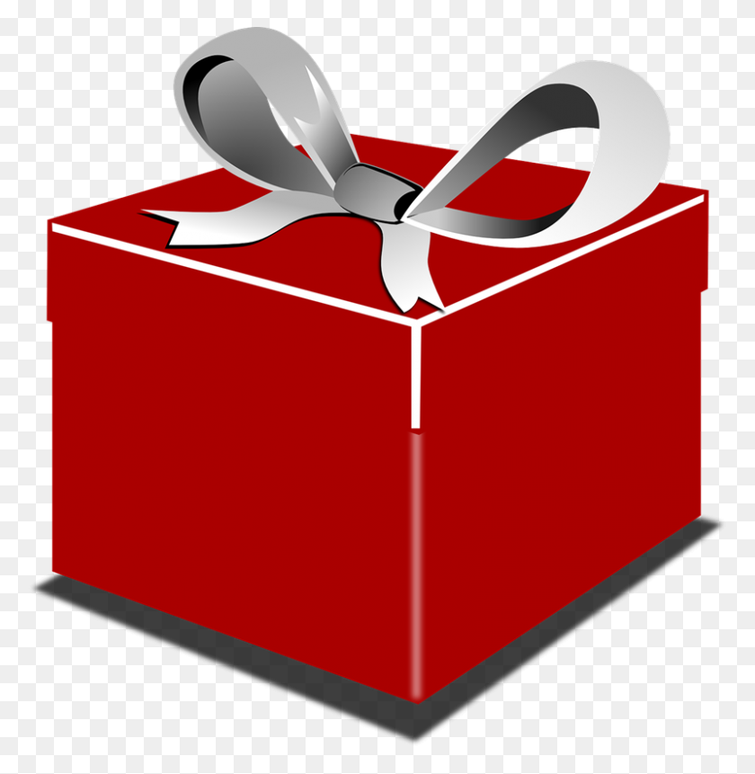 800x822 Бесплатная Коллекция Открытых Подарков На День Рождения - Open Box Clipart