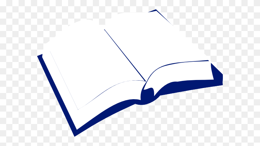 600x411 Open Book Clipart Blue - Clipart Open Book