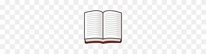 160x160 Open Book Emoji On Emojidex - Book Emoji PNG