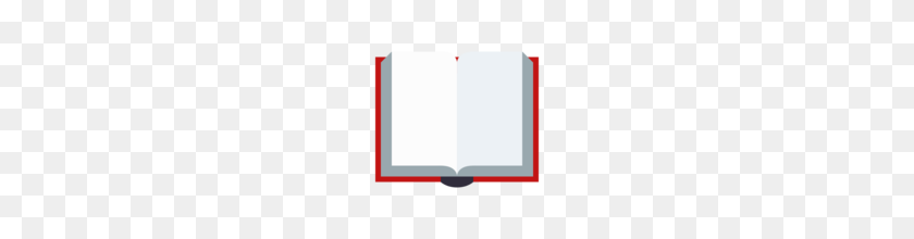 160x160 Open Book Emoji On Emojione - Book Emoji PNG
