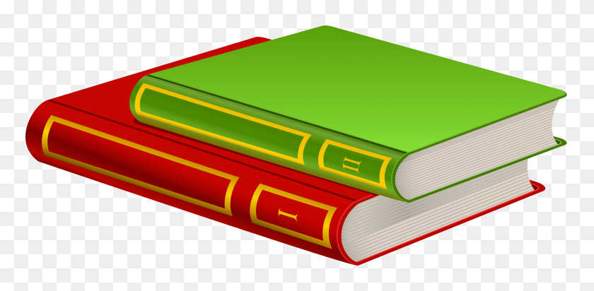 8000x3611 Open Book In Clipart Of Winging - Pile Of Books PNG
