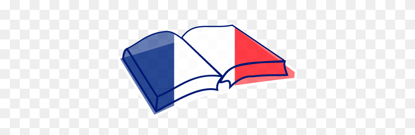 368x214 Open Book Nae French Flag - Open Book PNG
