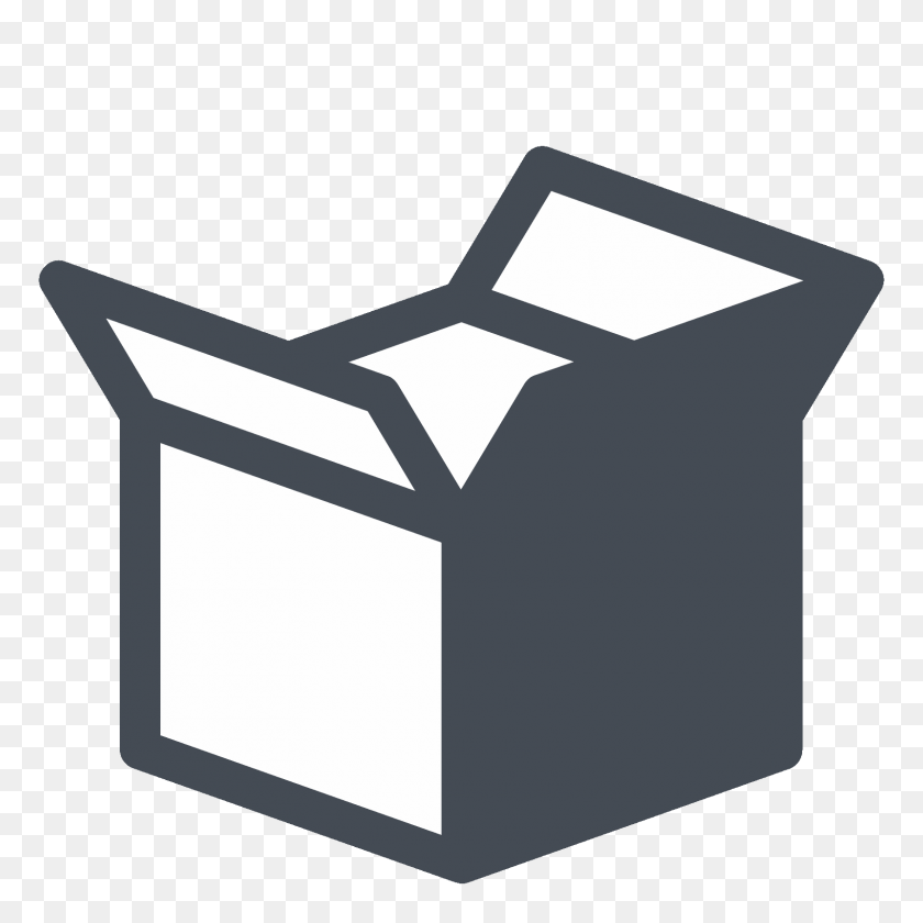 1600x1600 Open Delivered Box Icon - Open Box PNG