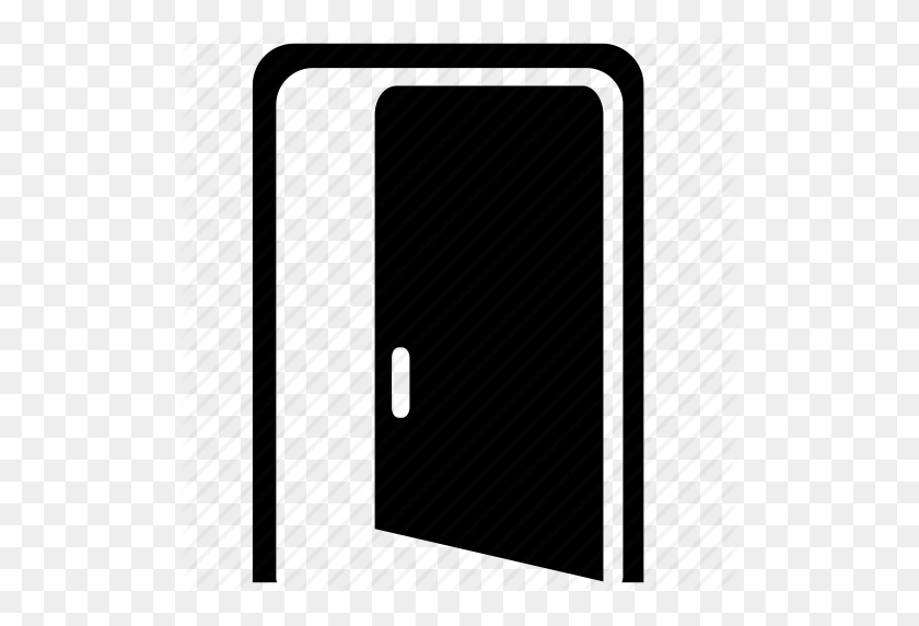 512x512 Значок Открытой Двери Png Изображения - Дверь Открыта Png