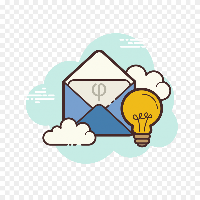 1600x1600 Open Envelope Idea - Idea PNG